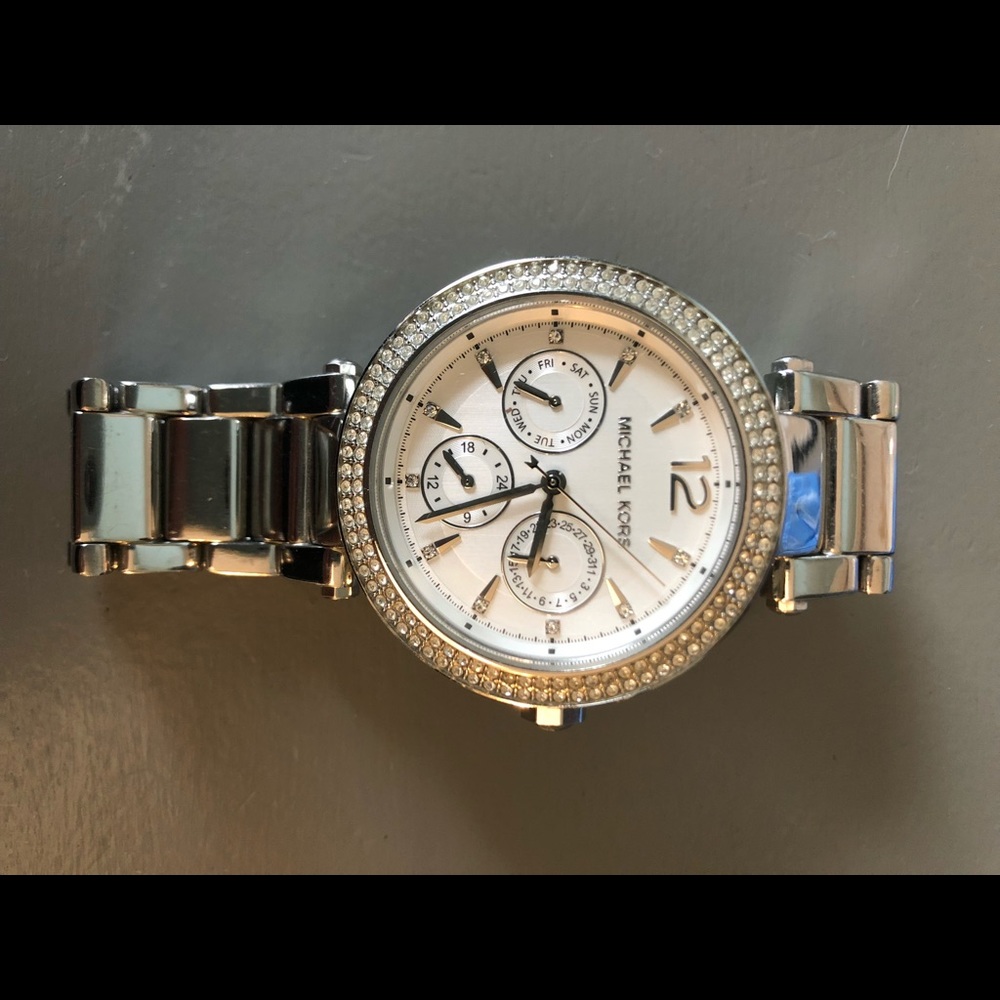 Silver Michael Kors watch